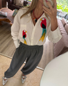 Camisa Oversize Guacamayas 