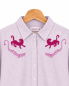 Camisa Uva Chambray Tigres Infinito