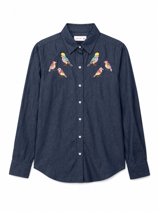 Camisa Aves 