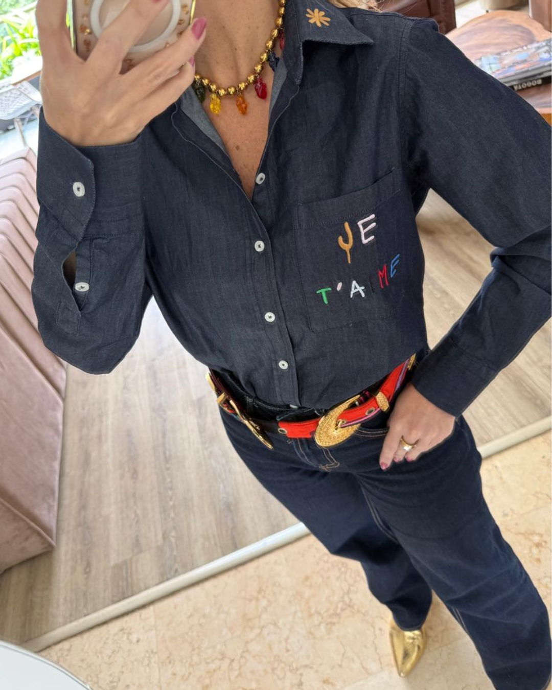 Camisa Je T´aime 