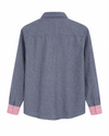 Camisa Algodon Azul