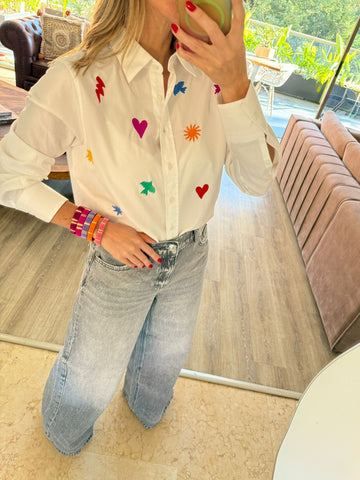 Camisa Aves del Paraiso