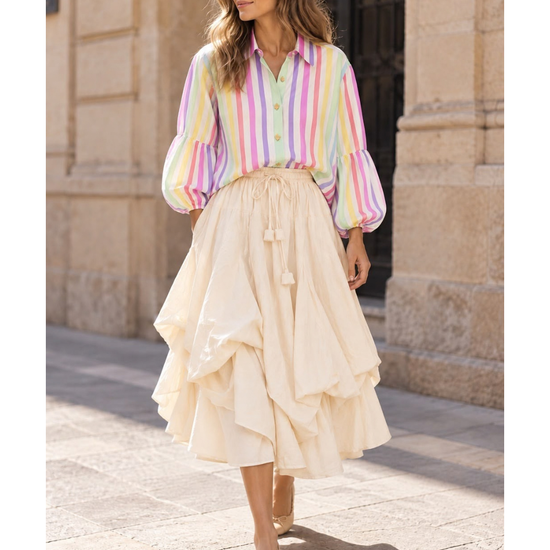 Outfit Touch of Colors - Camisa & Falda 