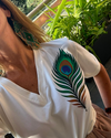 Camiseta Pluma Real