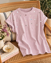 Camiseta Espejos Burgundy 
