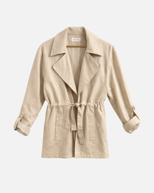 Chaqueta Beige Optimist 