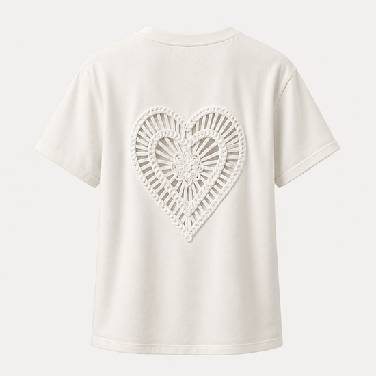 Camiseta Marfil Hilos del Corazón 