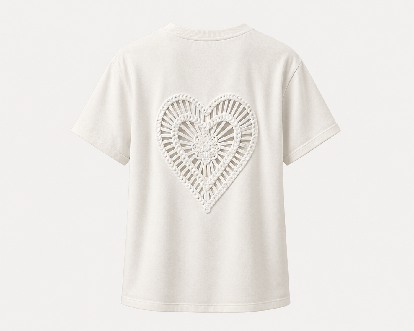 Camiseta Marfil Hilos del Corazón 