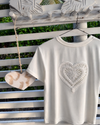 Camiseta Marfil Hilos del Corazón