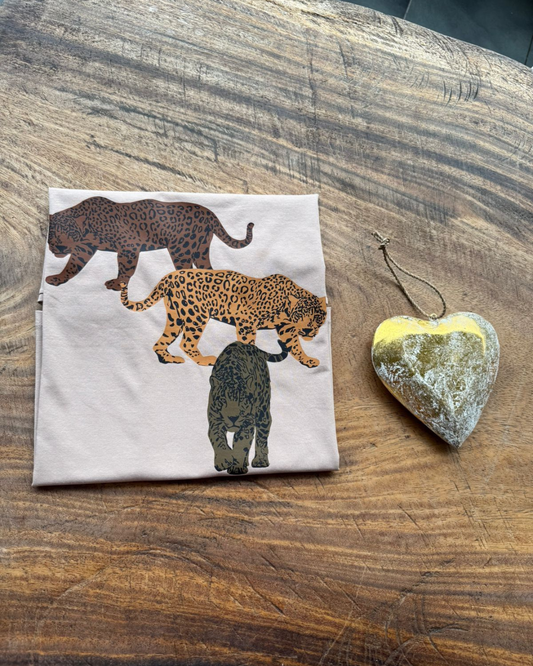 Camiseta Leopardo Otoño