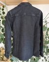 Chaqueta Cruzada Denim Negra
