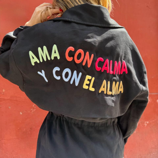 Chaqueta Negra Calma - Gracies