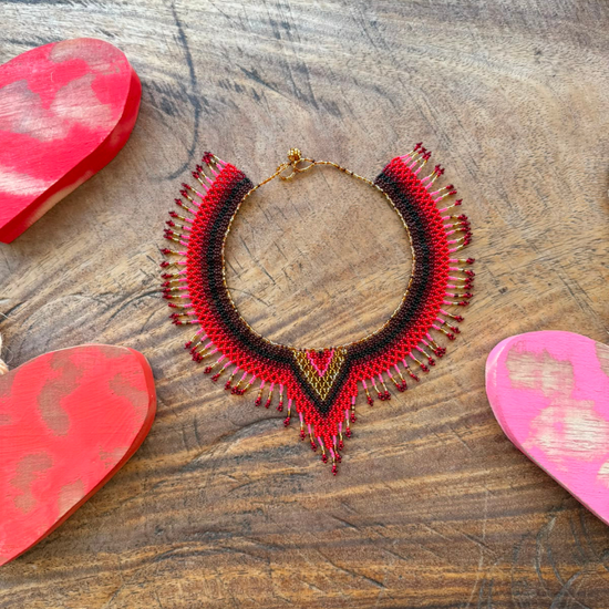 Collar Fiesta Rojo 