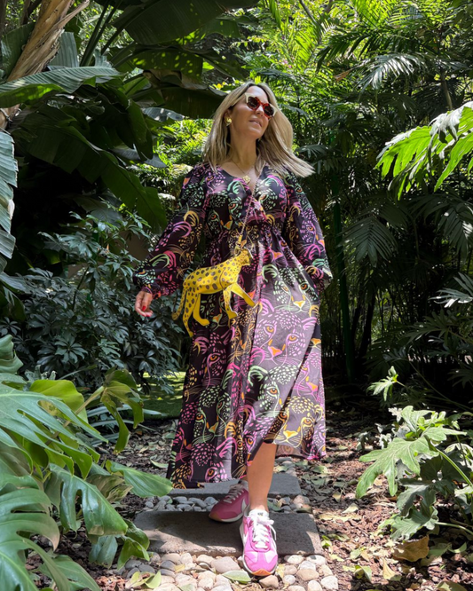 Vestido St tropez Panteras Midi