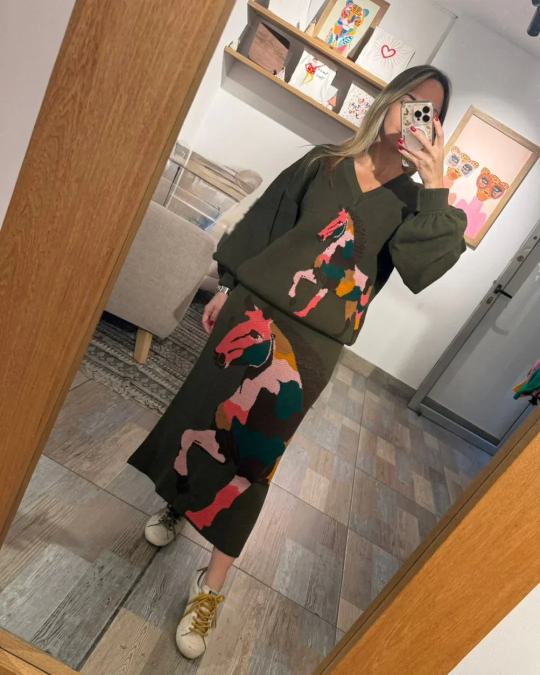 Falda Caballos - Gracies