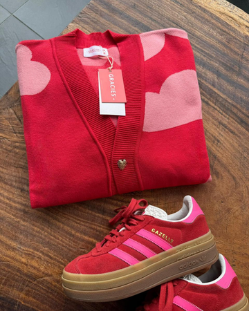 Sweater Nubes Rojo (envío 3 días hábiles) 