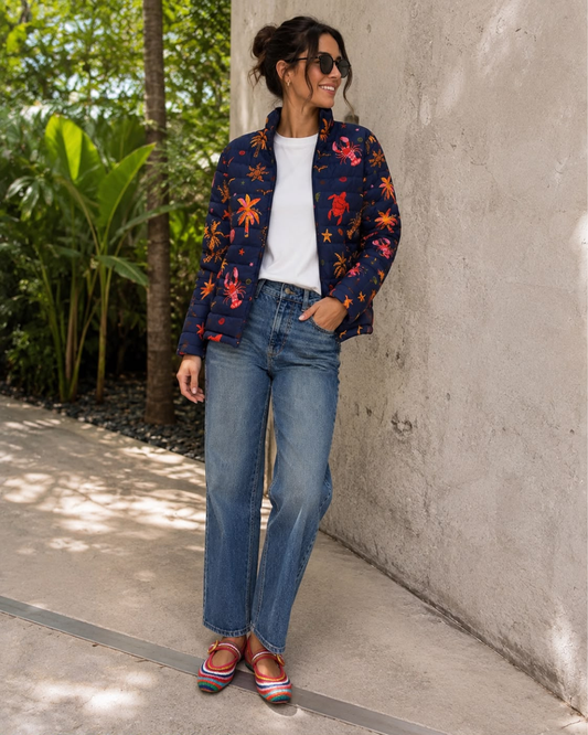 Chaqueta Azul Langosta 