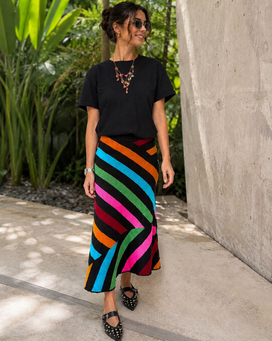 Falda Stripes