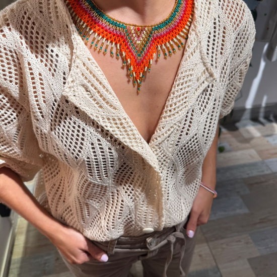 Collar Fiesta Turquesa 