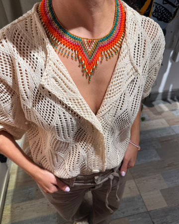Collar Fiesta Turquesa 