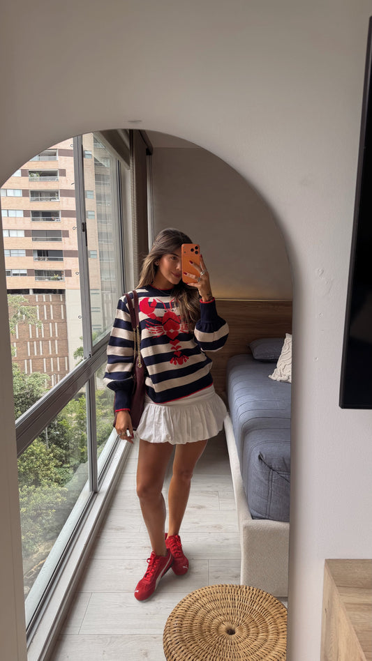 Sweater Langosta (envío 4 días hábiles) 
