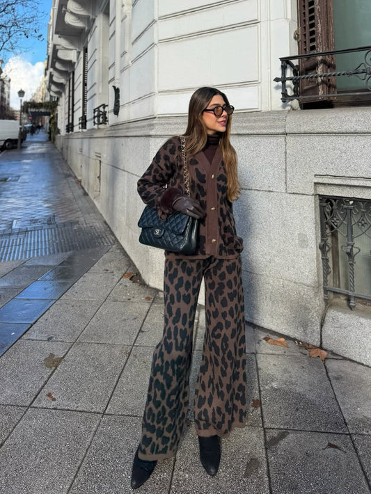 Pantalon Animal Mocha 
