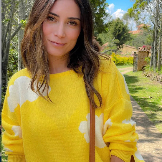 Sweater Nubes Amarillo - Gracies