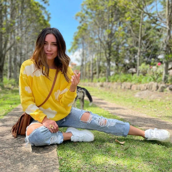 Sweater Nubes Amarillo - Gracies