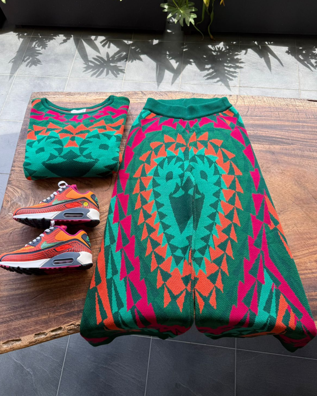 Set Corazon Deco - Sweater & Pantalon 