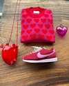 Sweater lluvia de corazones (envío 2 días hábiles)
