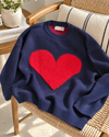 Sweater Azul Corazon