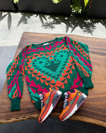 Sweater Corazones Deco 