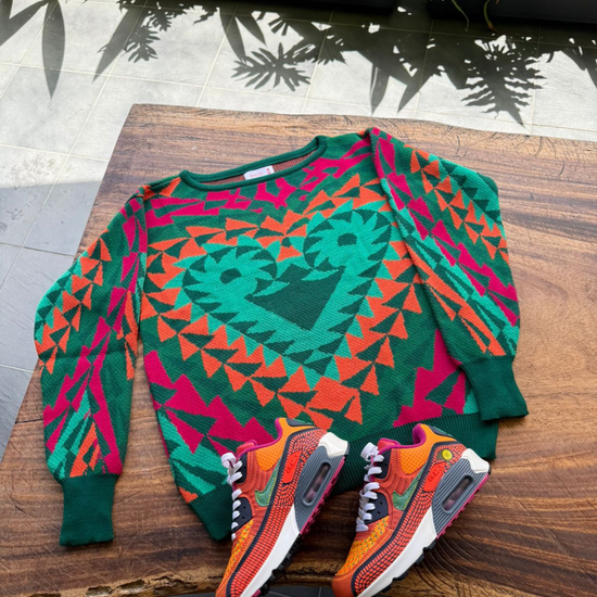 Set Corazon Deco - Sweater & Pantalon 