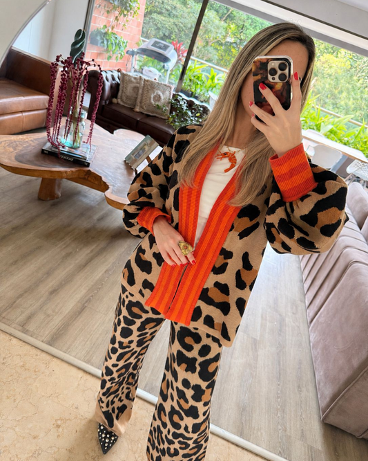 Sweater Animal Orange