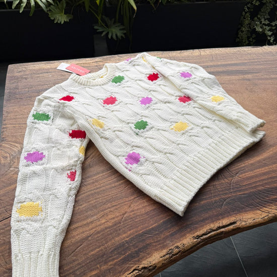 Sweater Marfil Confeti 
