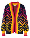 Sweater Navy Hearts