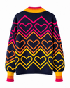 Sweater Navy Hearts