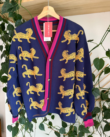 Sweater Tigres Infinito Azul - Gracies