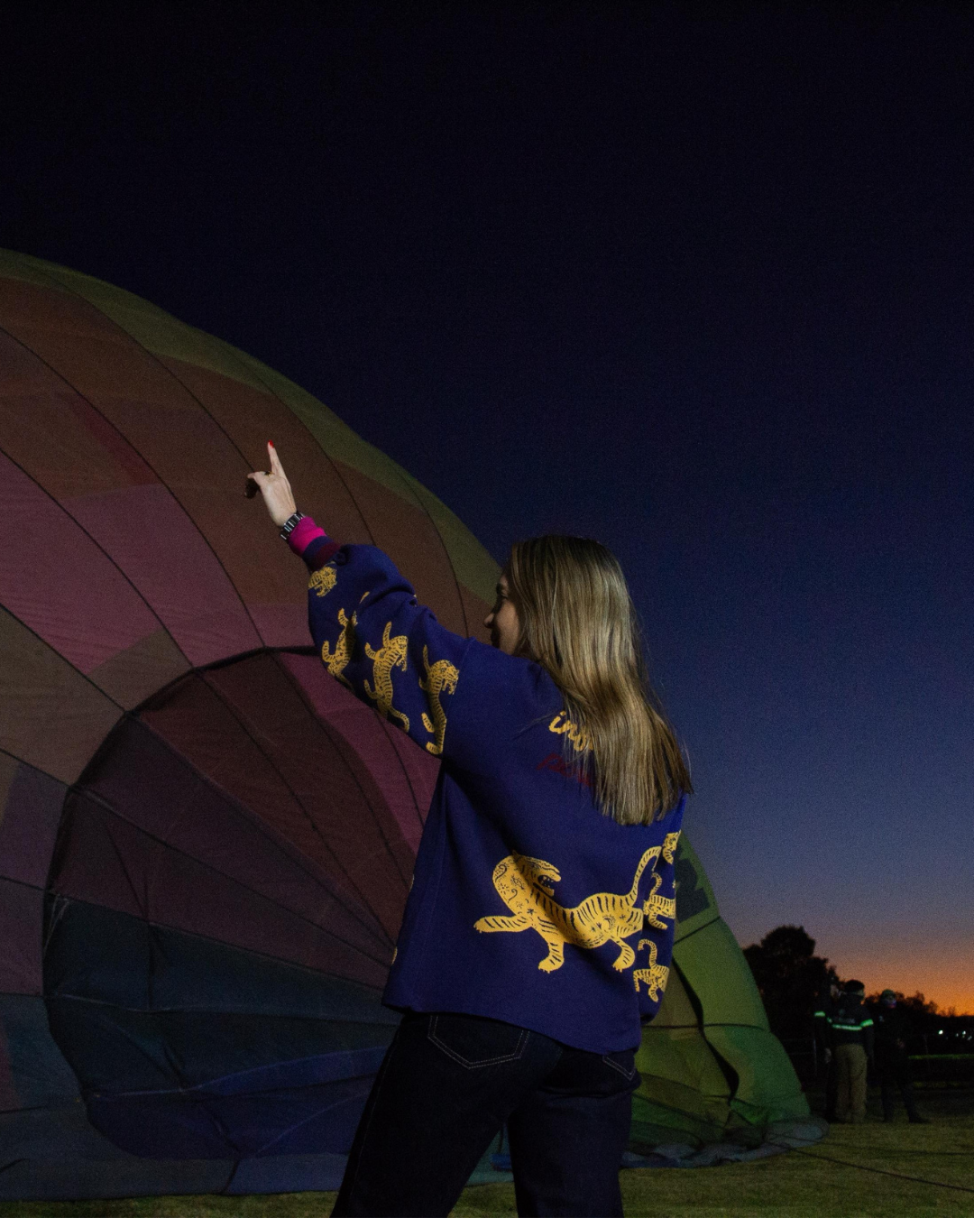 Sweater Tigres Infinito Azul - Gracies