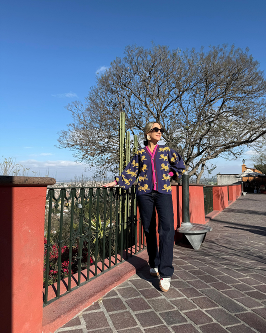 Sweater Tigres Infinito Azul - Gracies