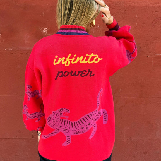 Sweater Tigres Infinito Rojo - Gracies