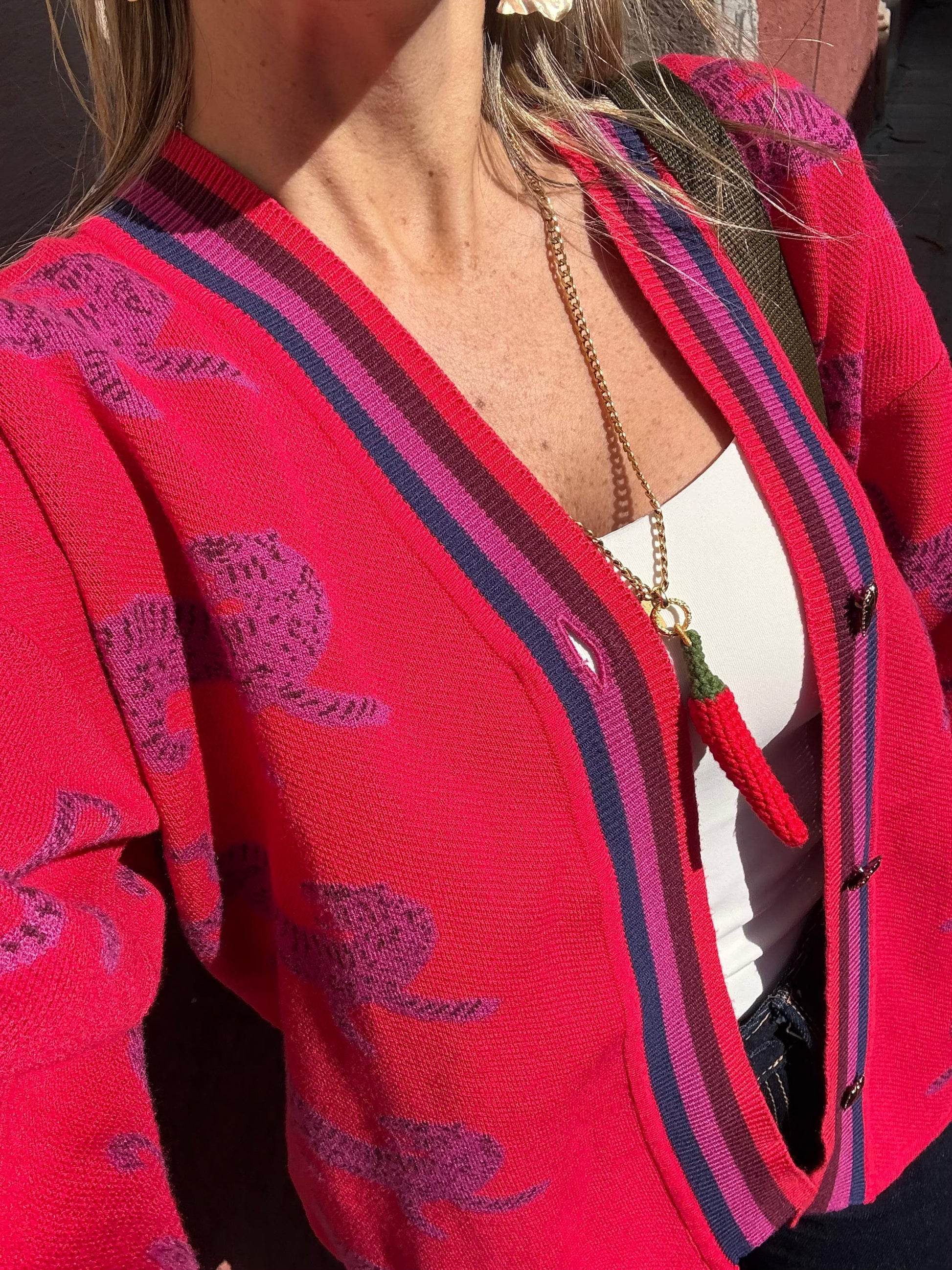 Sweater Tigres Infinito Rojo - Gracies
