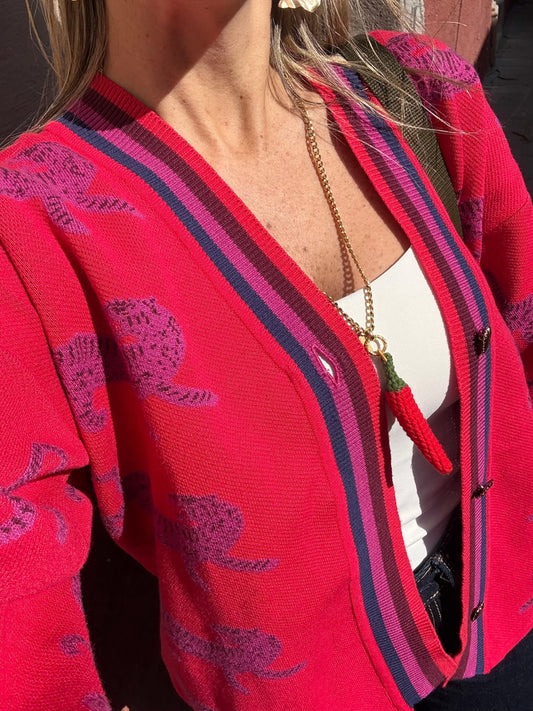 Sweater Tigres Infinito Rojo - Gracies