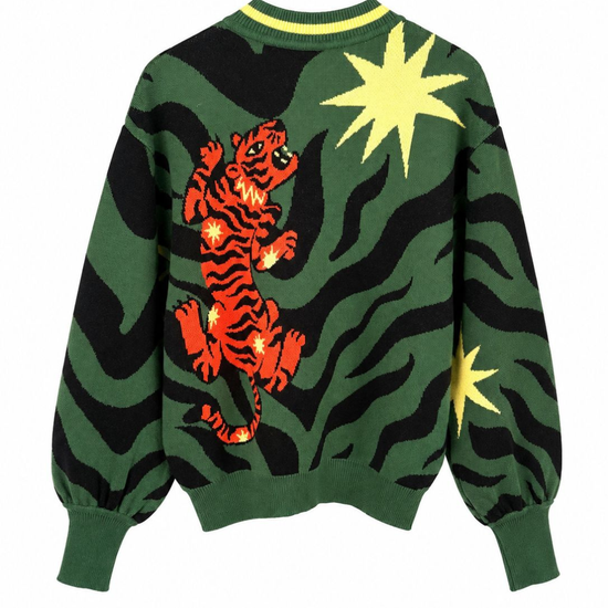 Sweater Verde Tigre 