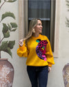 Sweater Leopardo Amarillo