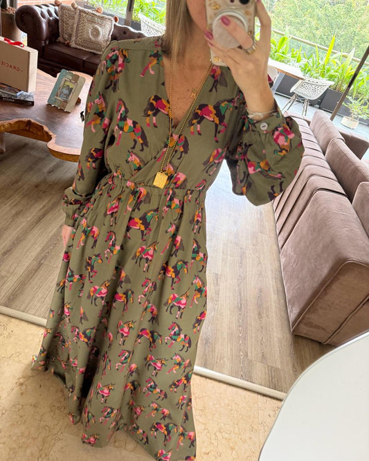 Vestido Caballos
