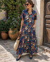 Vestido Azul Corales