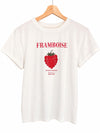 Camiseta Corazon Frambuesa 