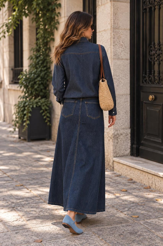 Outfit Aves - Camisa & Falda 