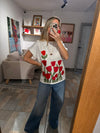 Camiseta Te mando flores
